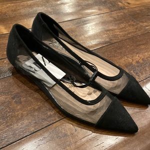 Zara Mesh Flats